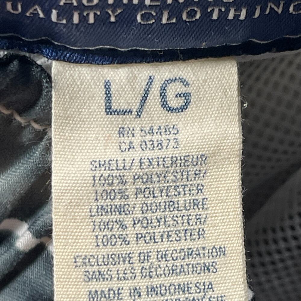 American Eagle Outfitters Floral Swim Trunks Mens Large White Gray Cargo - Picture 11 of 12